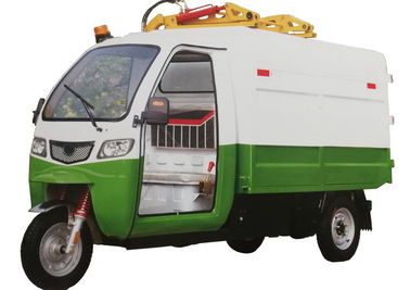 Vehículo eléctrico de la basura del control hidráulico con buen funcionamiento de la seguridad