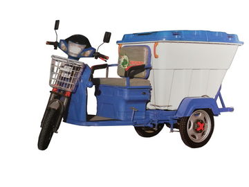 Pequeño triciclo eléctrico compacto de la basura/camión flexible de la recogida de residuos
