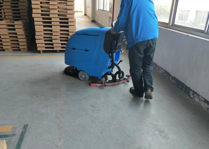 Depurador azul del piso de la batería del color/por completo equipo automático de la limpieza del piso 0