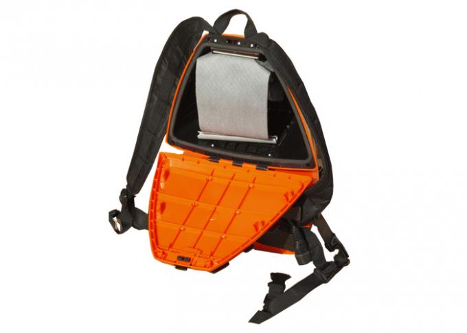 Aspirador portátil de la mochila del color anaranjado mini para el hotel/la escuela/el supermercado 0