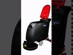 Caminata industrial detrás del limpiador de automóviles con tanque de recuperación de 50L