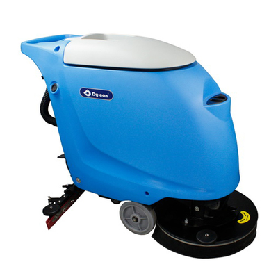 Alta velocidad 200rpm Caminar detrás del depurador con ensamblaje de expectorante rápido Capa del tanque transparente Motor de cepillado de 500W