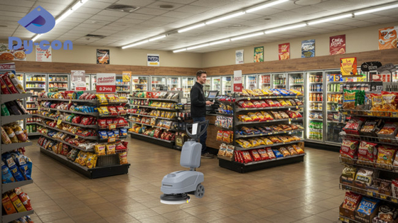 Lavadora compacta de alto rendimiento para tiendas pequeñas