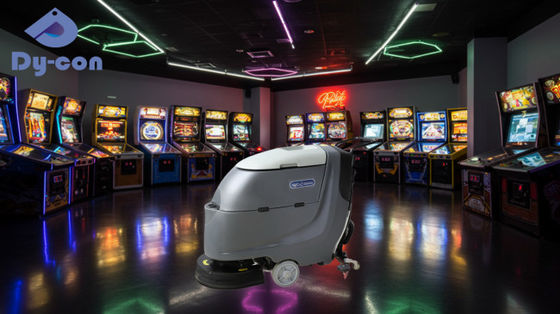 Fregadora de pisos Arcade - Limpieza de secado rápido para centros de juego