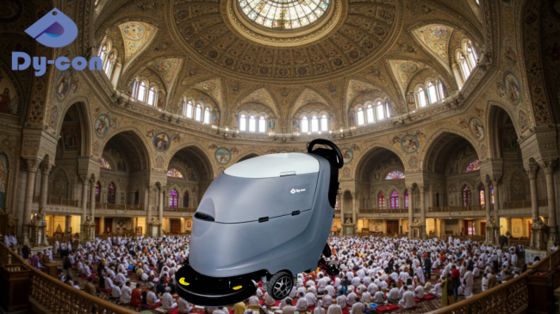 Fregadora de pisos con batería Dycon FS20 24V 2000m2/h de eficiencia